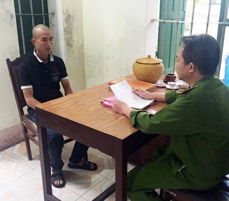 Phút hoàn lương của kẻ giết người 7 năm lẩn trốn - 1 Đối tượng Khanh tại Trại tạm giam Công an tỉnh Hải Dương.