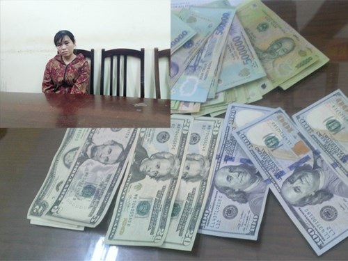 Người giúp việc dàn cảnh trộm đột nhập để lừa chủ nhà - 1 Đối tượng Hiền và tang vật vụ án Chủ nhà cùng người giúp việc bị mất trộm