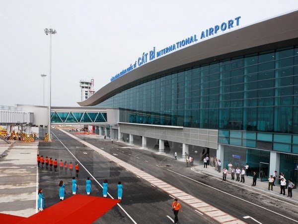 
Cảng Hàng không quốc tế Cát Bi. (Ảnh: Lâm Khánh/TTXVN).
