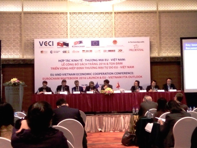 "Brexit" và Việt Nam - 1 Toàn cảnh “Hội thoại Triển vọng hợp tác kinh tế giữa Liên minh Châu Âu và Việt Nam: Lễ công bố Sách Trắng 2016 và tầm nhìn EU – Việt Nam FTA”