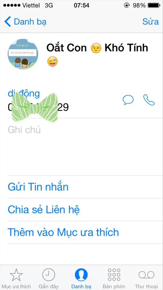 Cười vỡ bụng với cách lưu tên chồng yêu trên điện thoại - 11 Cười vỡ bụng với cách lưu tên chồng yêu trên điện thoại - 11