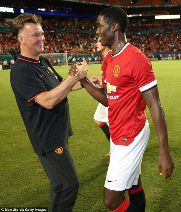 
Blackett từng được Van Gaal rất cưng
