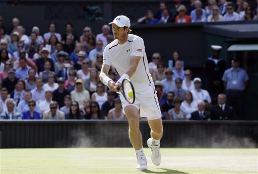 Những khoảnh khắc tuyệt vời của Murray ở chung kết Wimbledon 2016 - 2
Một tình huống đỡ bóng trái tay của Murray trong trận chung kết