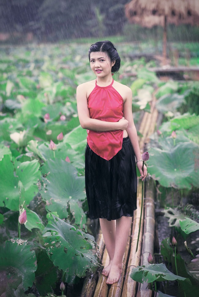 Cô giáo tương lai đẹp gợi cảm với yếm thắm - 13 Cô giáo tương lai đẹp gợi cảm với yếm thắm - 13