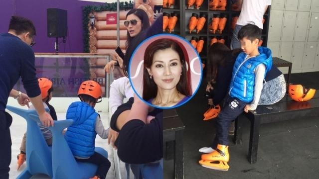 Vợ chồng Lý Gia Hân cùng đưa con trai cưng đi chơi - 1
Lý Gia Hân và chồng con lọt vào ống kính của giới truyền thông và người hâm mộ khi xuất hiện cùng nhau tại một trung tâm giải trí, ngày 9/1. Cặp đôi rất hiếm khi đưa con trai cưng tới nơi đông người vì sợ bị làm phiền và gây chú ý.
