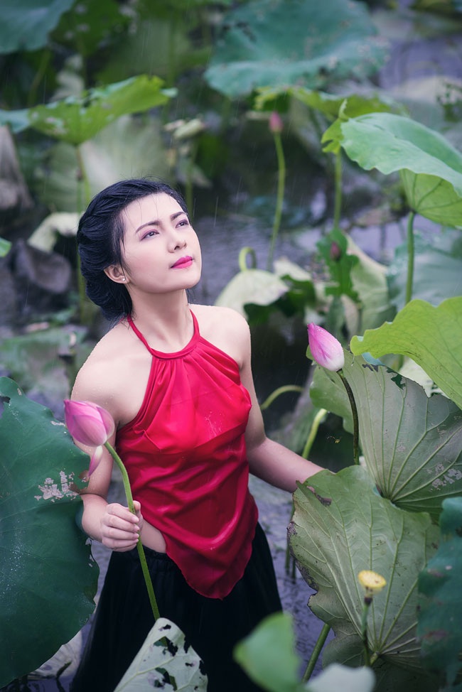 Cô giáo tương lai đẹp gợi cảm với yếm thắm - 17 Cô giáo tương lai đẹp gợi cảm với yếm thắm - 17