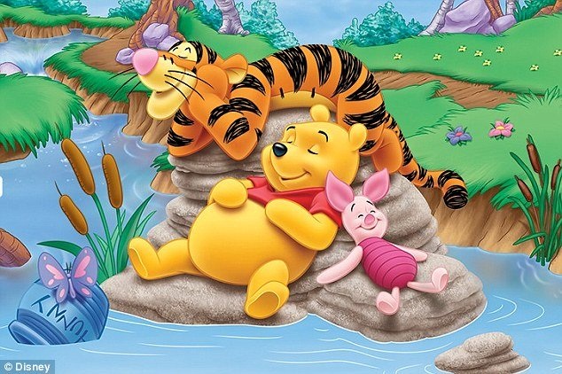 Đám mây giống hệt chú gấu nằm ngửa trên bầu trời - 2
“Gấu Pooh và những người bạn”