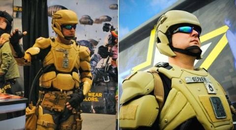 Mỹ quyết mang giáp Iron Man đấu Nga - 2 Một nguyên mẫu TALOS được Mỹ trưng bày