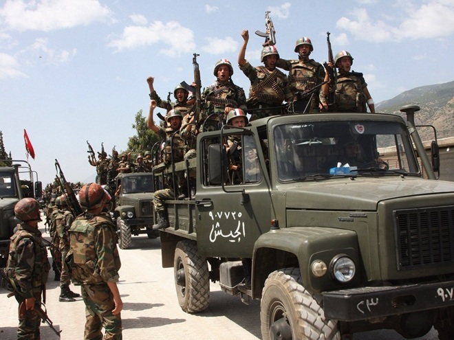 Quân đội Syria bắt đầu tấn công "thủ đô Nhà nước Hồi giáo" để giải phóng Raqqa - 2 Quân đội Syria đang tiến vào Raqqa...