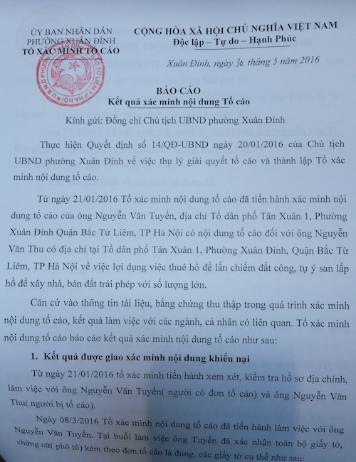 Hà Nội: Thuê mặt sông nuôi cá, hết hạn lấp luôn sông chiếm dụng đất - 1 Hà Nội: Thuê mặt sông nuôi cá, hết hạn lấp luôn sông chiếm dụng đất - 1