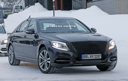 S-Class phiên bản mới trên đường chạy thử - 2