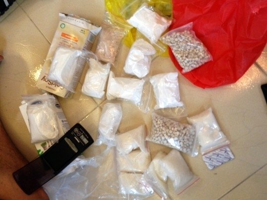 Số ma túy của Vương khỉ bị bắt giữ