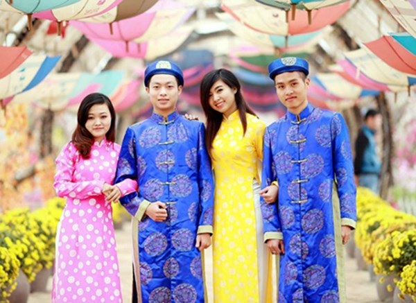 Giới trẻ Việt chụp ảnh chào Tết với trang phục truyền thống - 4 Giới trẻ Việt chụp ảnh chào Tết với trang phục truyền thống - 4