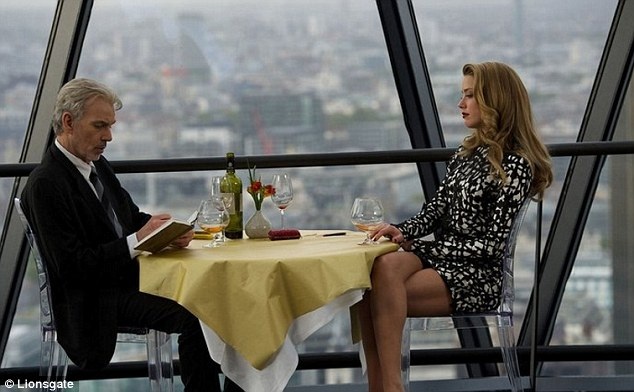 Amber Heard và Johnny Depp thống nhất ly dị - 3
Amber Heard và Billy Thornton trong bô phim London Fields.