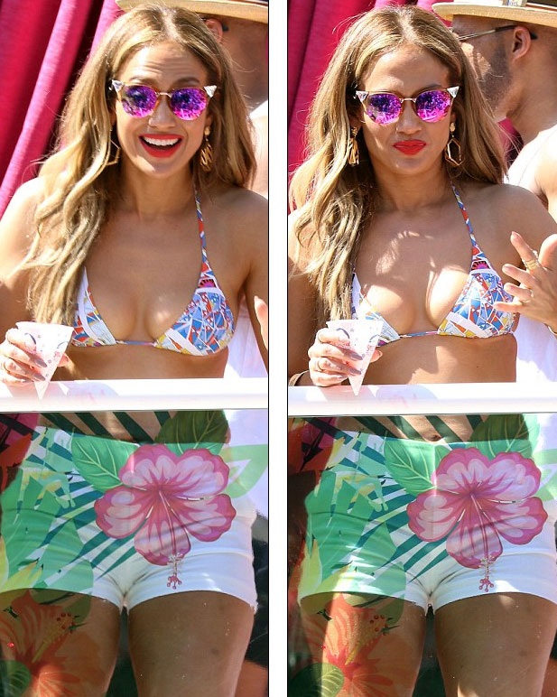 Mỹ nhân U50 Jennifer Lopez hừng hực bên bồ trẻ - 4
Ngôi sao 46 tuổi tổ chức một bữa tiệc vui vẻ cùng bạn bè, tranh thủ nghỉ ngơi giữa những buổi diễn tại khu nghỉ mát và casino Planet Hollywood.