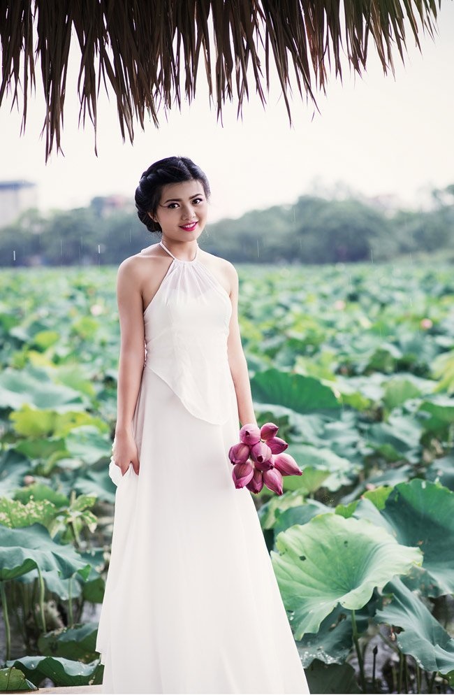 Cô giáo tương lai đẹp gợi cảm với yếm thắm - 4 Cô giáo tương lai đẹp gợi cảm với yếm thắm - 4
