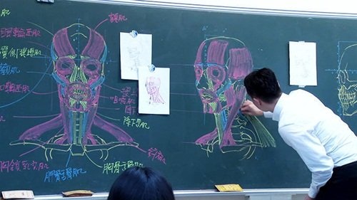 Dân mạng "phát cuồng" với thầy giáo đẹp trai, vẽ đẹp - 4 Dân mạng "phát cuồng" với thầy giáo đẹp trai, vẽ đẹp - 4