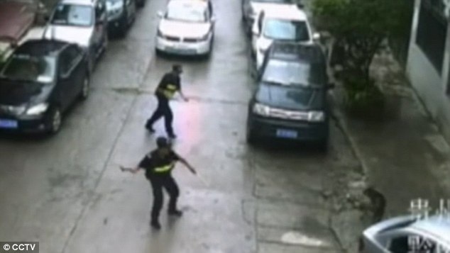 
Cảnh sát có mặt tại hiện trường
