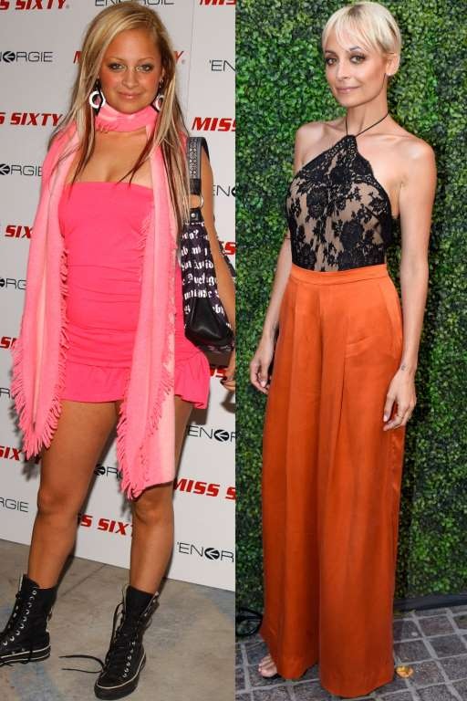 Điểm mặt những sao "lột xác" ấn tượng - 5
Nicole Richie trở thành một quý cô thanh lịch và quyến rũ khi từ bỏ những bộ cánh rườm rà. Năm 2000, cô bắt đầu kinh doanh thời trang và rất thành công khi nhiều phụ nữ ủng hộ phong cách của Nicole.