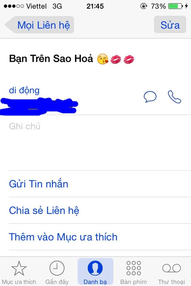 Cười vỡ bụng với cách lưu tên chồng yêu trên điện thoại - 5 Cười vỡ bụng với cách lưu tên chồng yêu trên điện thoại - 5