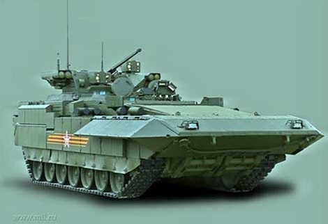 Nga làm đối thủ sửng sốt khi thử nghiệm xe tăng Armata “vô hình” - 5 Nga làm đối thủ sửng sốt khi thử nghiệm xe tăng Armata “vô hình” - 5