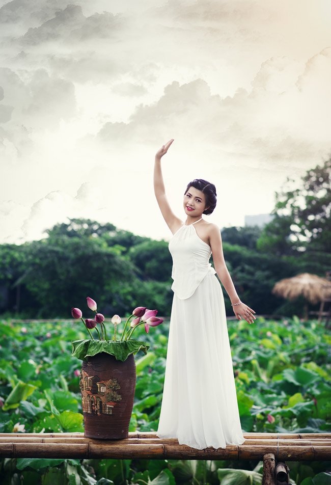 Cô giáo tương lai đẹp gợi cảm với yếm thắm - 6 Cô giáo tương lai đẹp gợi cảm với yếm thắm - 6