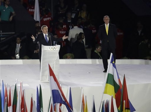 Lễ khai mạc Olympic 2016: Rực rỡ sắc màu, ánh sáng - 13
Chủ tịch IOC Thomas Bach