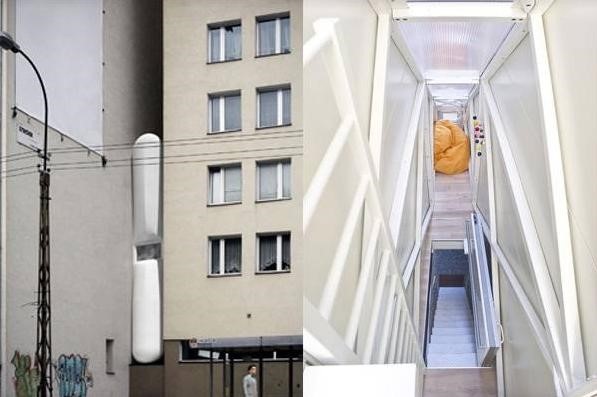 Keret Home là một ngôi nhà hẹp được xây dựng bởi Edgar Keret ở Warsaw giữa hai tòa nhà. Keret cho biết dự án này là một đài tưởng niệm với gia đình sau khi cha mẹ anh đã chết trong vụ thảm sát Holocaust.