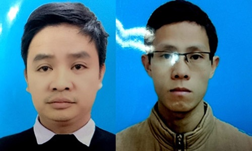"Chạy"vào ngành công an, hơn 40 người sập bẫy lừa đảo - 1
Đối tượng Điệp và Quân. Ảnh: Công an Nhân dân.