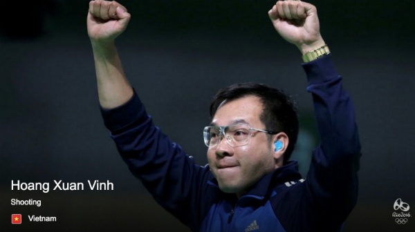 Hoàng Xuân Vinh giành vé vào chung kết 50m súng ngắn hơi tại Olympic 2016 - 7
Hoàng Xuân Vinh đang bình tĩnh tham gia vòng loại 50m súng ngắn hơi, chọn 8/41 người vào vòng chung kết