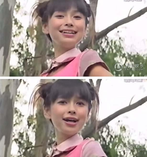 
Angelababy khi chưa phẫu thuật chỉnh sửa hàm. Người đẹp thừa nhận đã làm răng và khiến gương mặt cô thay đổi như hiện tại.
