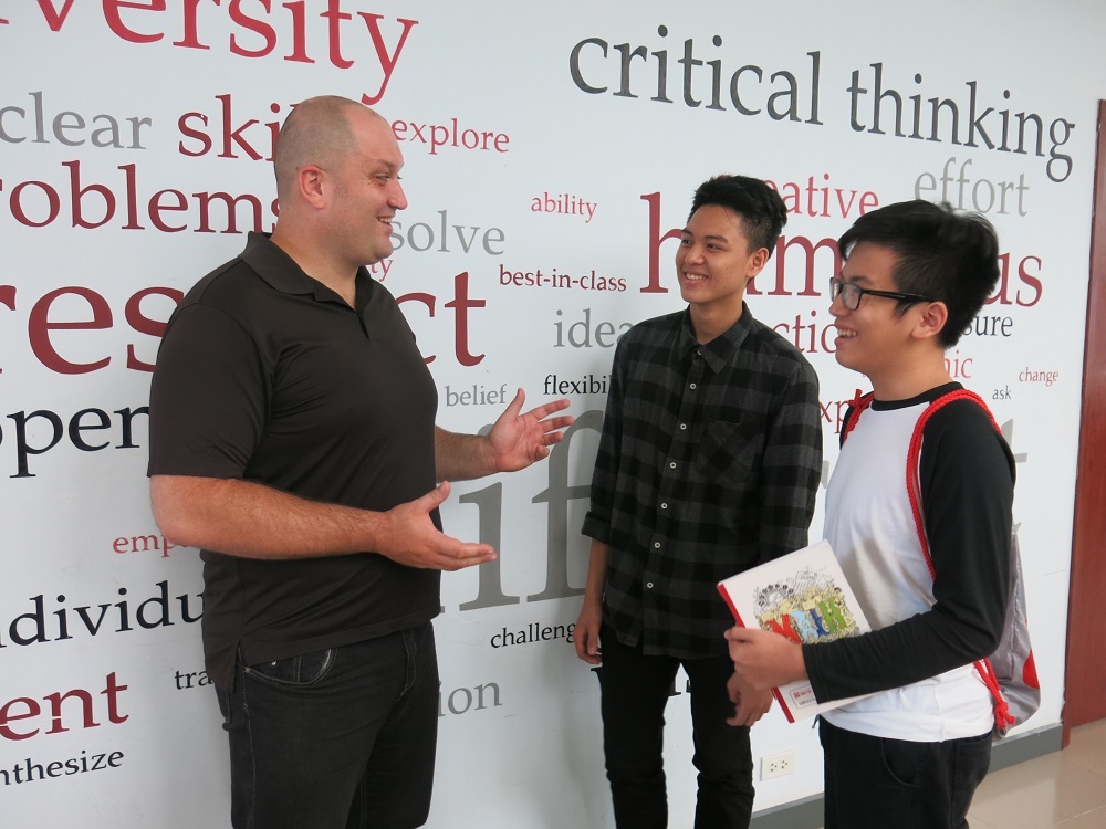 Mô hình nội trú của THPT FPT rất gần với các trường quốc tế nên học sinh không gặp phải cú sốc mang tên “tự lập” khi du học.