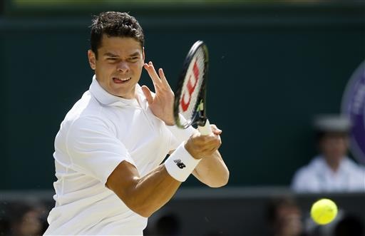 
Milos Raonic lần đầu lọt vào chung kết Wimbledon
