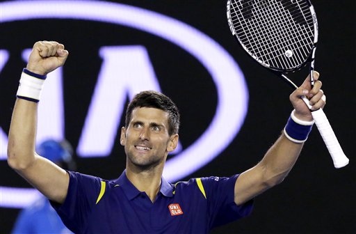 Djokovic 3-0 Nishikori: Nole quá mạnh - 1
Djokovic hân hoan với chiến thắng