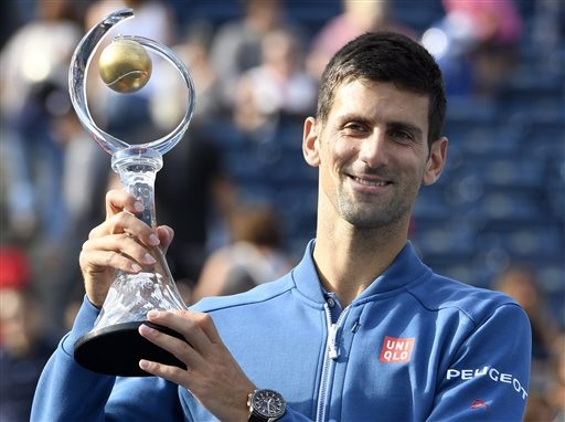 Đánh bại Nishikori, Djokovic vô địch Rogers Cup - 1
Danh hiệu Masters 1000 thứ 30 của Djokovic