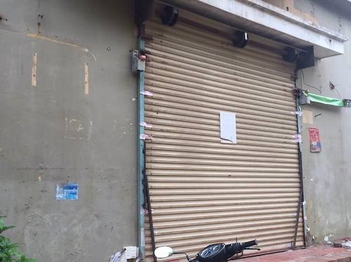 
Ki ốt được Công ty HUDS thu lại đã cho người khác thuê trong khi đại diện Công ty HUDS thừa nhận có sự buông lỏng quản lý tài sản nhà nước.
