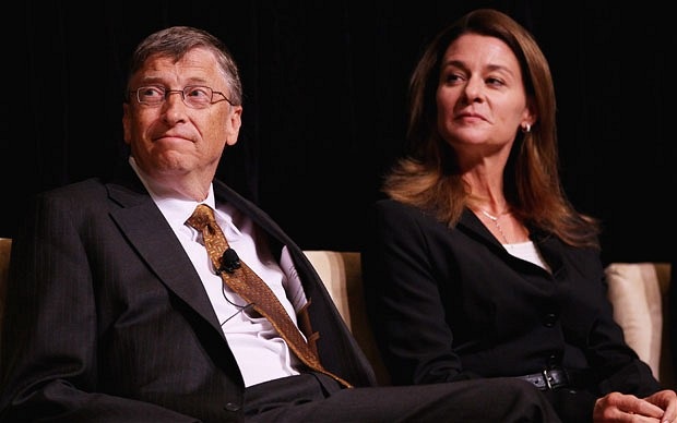 Bill Gates nhớ biển số xe của từng nhân viên - 2 Bill Gates và vợ - bà Melinda (ảnh chụp năm 2010, Getty Images)