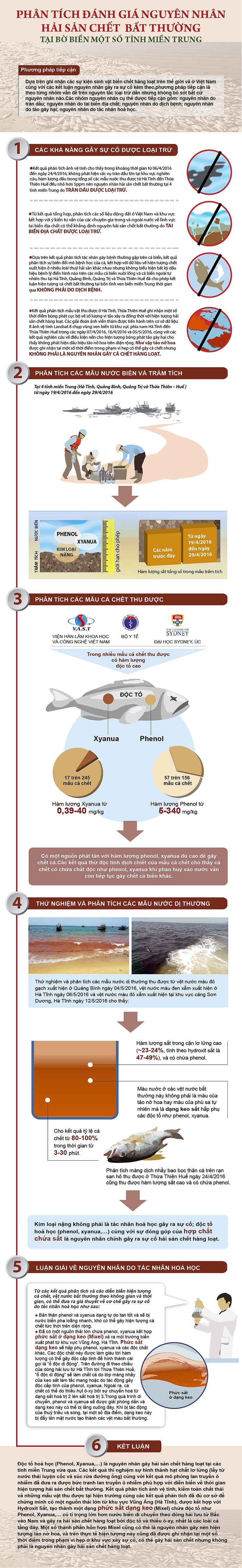 [Infographics] Hành trình phân tích chứng cứ để buộc tội Formosa - 1