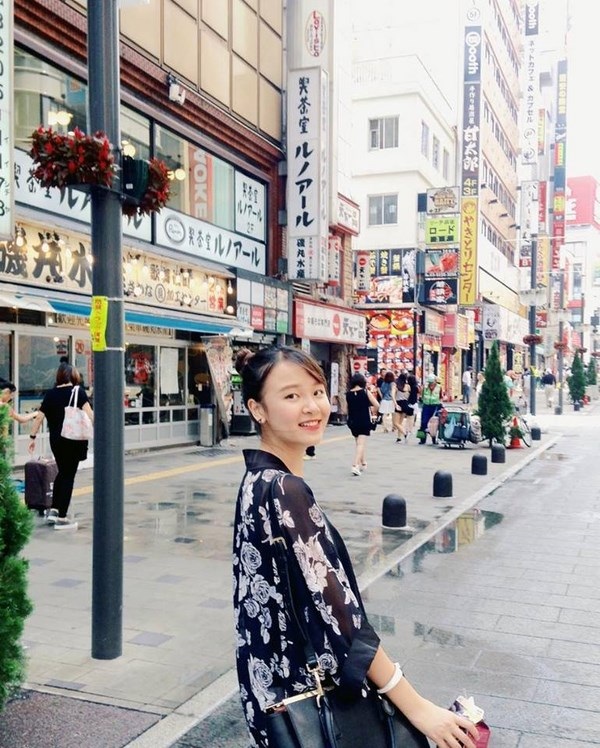 Các nữ DHS Việt tài sắc chúc Tết độc giả trẻ báo điện tử Dân trí - 3
Lê Hương Thảo - DHS Việt tại ĐH Ritsumeikan Asia Pacific (Nhật Bản)