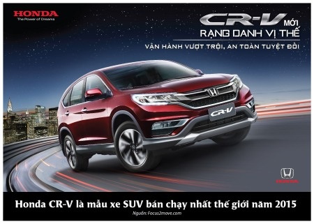 Honda Việt Nam giới thiệu CR-V 2.4 phiên bản cao cấp - 1