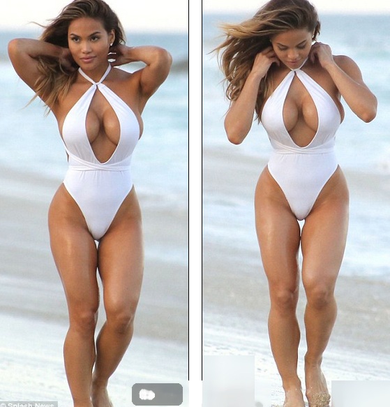 
Người đẹp 28 tuổi diện bộ áo tắm bốc lửa
