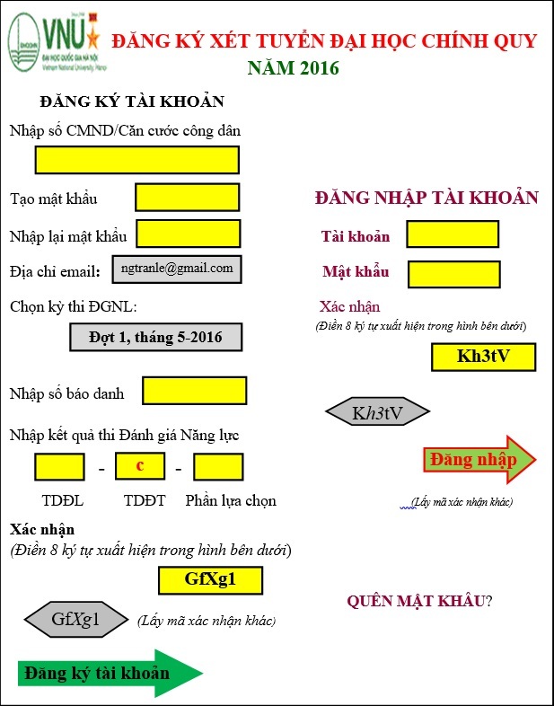 ĐH Quốc gia Hà Nội thống nhất dùng chung phần mềm xét tuyển - 1 ĐH Quốc gia Hà Nội thống nhất dùng chung phần mềm xét tuyển - 1