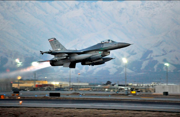 
Chiến đấu cơ F-16 của Không quân Mỹ. (Ảnh minh họa: Getty)
