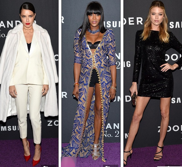 Siêu mẫu 9X đẹp mê hồn dự công chiếu phim - 18
Adriana Lima, Naomi Campbell và Martha Hunt - mỗi người một vẻ