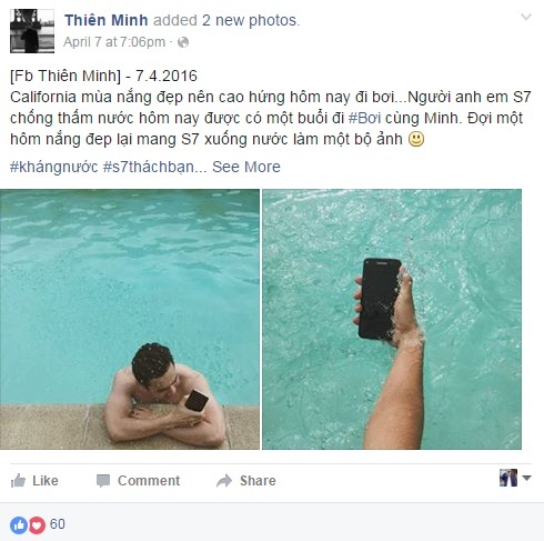 Khi các sao Việt dắt điện thoại đi bơi - 3 Khi các sao Việt dắt điện thoại đi bơi - 3