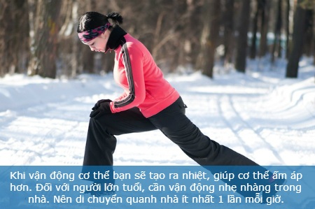 Những cách giữ ấm cơ thể hiệu quả trong mùa đông - 10 Những cách giữ ấm cơ thể hiệu quả trong mùa đông - 10