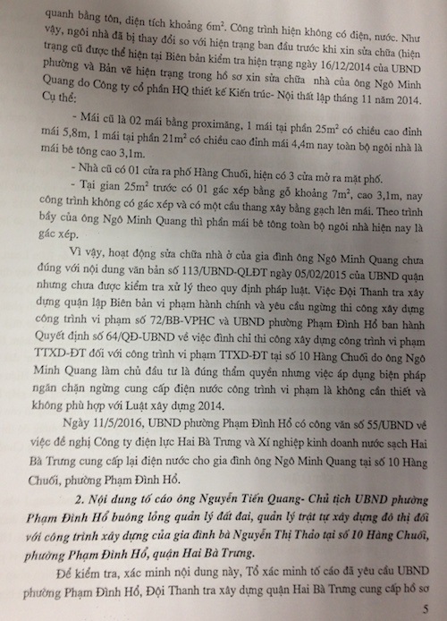 Hà Nội: Dân khốn đốn vì chủ tịch phường ra văn bản trái luật - 3