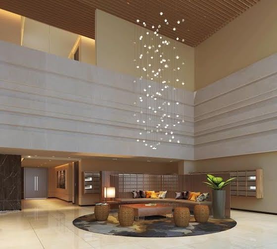 Hưng Phúc – Happy Residence: Sống trong môi trường xanh, lợi đủ đường - 6 Dự án Hưng Phúc – Happy Residence được giới thiệu lần đầu đã đạt tỷ lệ giao dịch thành công 99% trên 142 căn hộ của tòa nhà A. Ảnh phối cảnh sảnh vào tòa nhà Hưng Phúc – Happy Residence được thiết kế tương tự sảnh vào khách sạn.