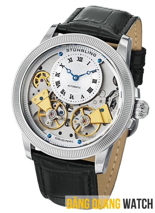 Nếu thích đồng hồ Skeleton, đừng bỏ qua những thương hiệu này! - 2 Nếu bạn là một người tìm kiếm sự mới mẻ hiện đại, đam mê những thiết kế mạnh mẽ và sắc nét thì phân nửa số đồng hồ của Stuhrling Original sẽ đáp ứng được điều đó. Với sự đa dạng như vậy, không quá lời khi nhận xét Stuhrling Original đang là một trong những hãng có số lượng tiêu thụ và số lượng đồng hồ đông đảo nhất trong thế giới đồng hồ muôn hình vạn trạng này.