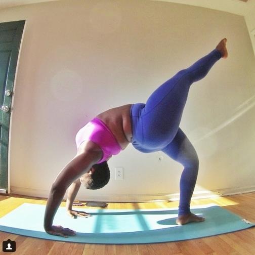 Cô nàng béo phì chứng minh yoga dành cho mọi vóc dáng - 5 Cô nàng béo phì chứng minh yoga dành cho mọi vóc dáng - 5